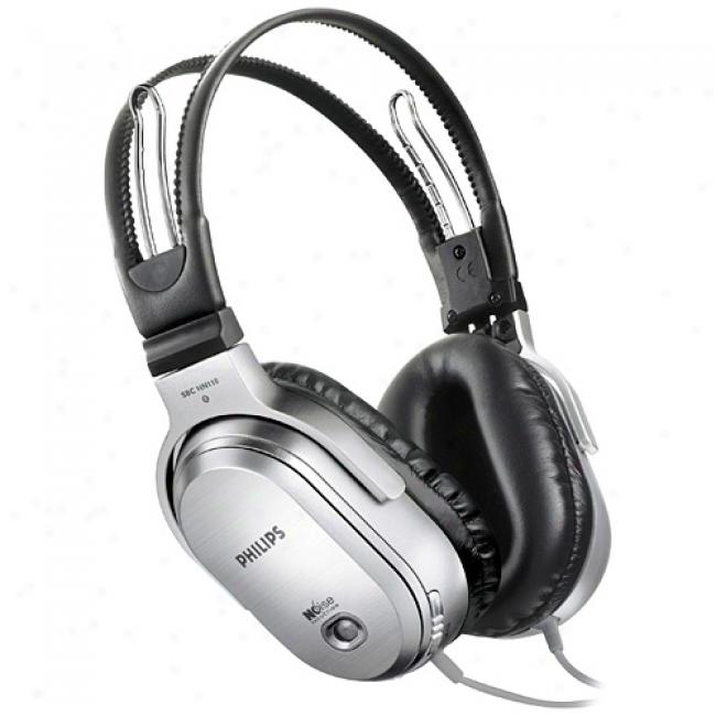 Philips Abounding Size Noise Canceling Headphones, Hn110
