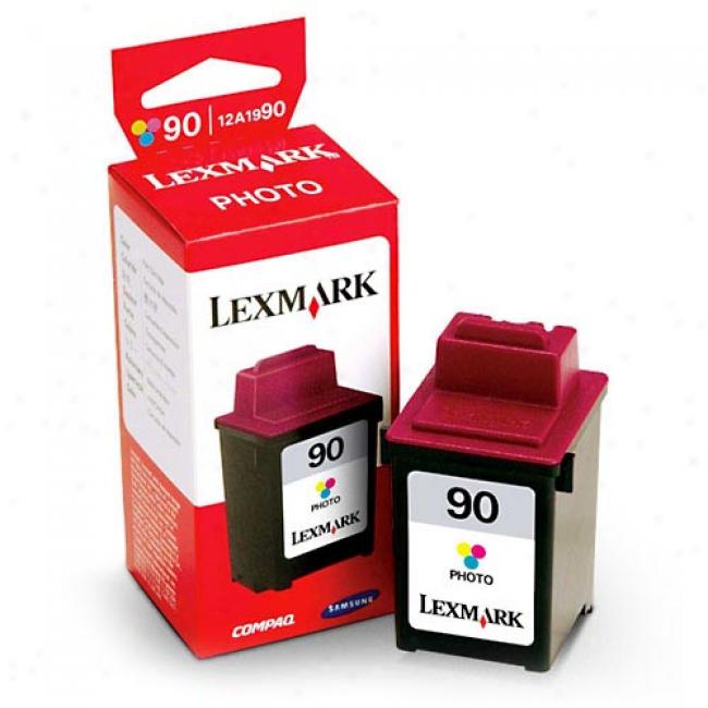 Photo Ink Cartridge #90 For Lexmark