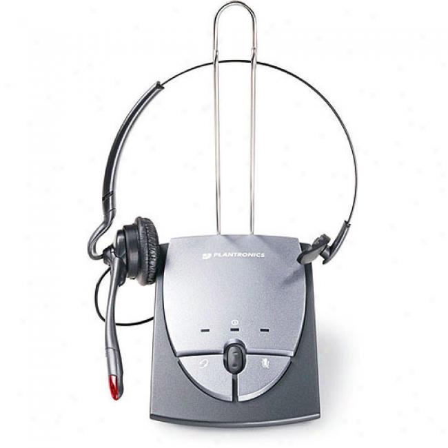 Plantronics Corded Amplifier With Convertible Headset