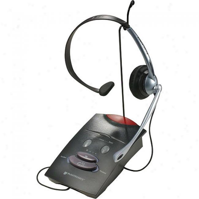 Plantronics Corded Amplifier With Headset