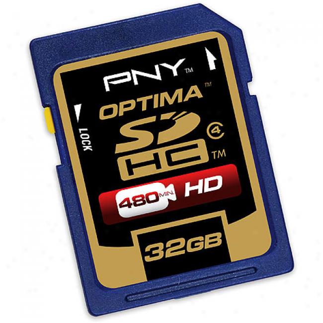 Pny Technoloies 32gb Claqs 4 Sdhc Card