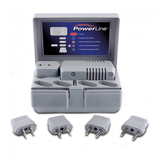 Powerline Giobal Power Travel Voltage Converter