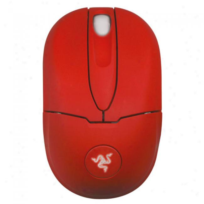 Razer Pro Click Mobile Notebook Mouse, Red