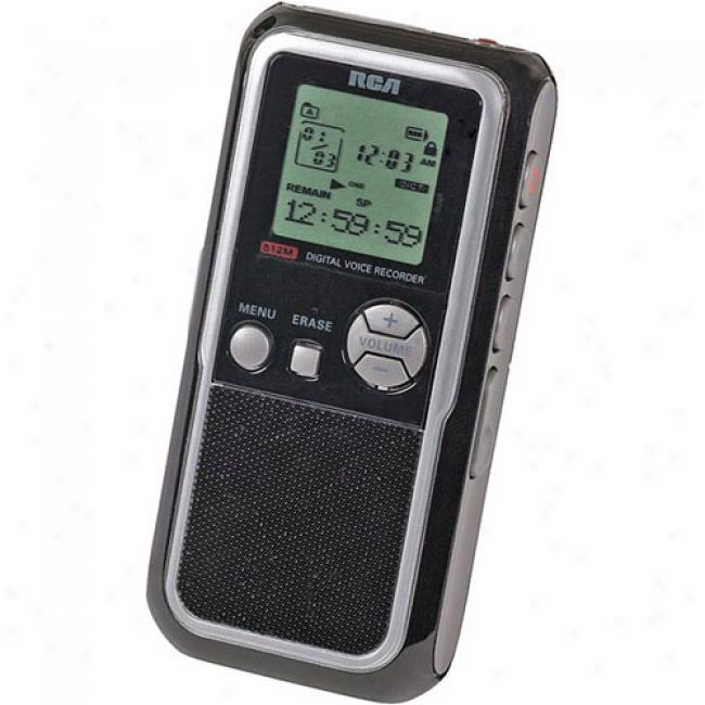 Rca 512mb Digital Voice Recorder W/ Mp3 Encoding, Rp5130