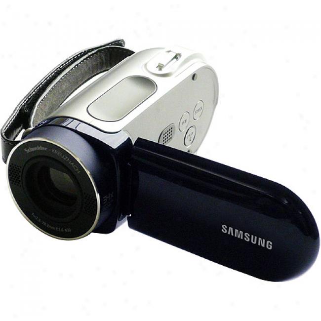 Samsung Sc-mx20 Blue Flash Memory Digital Camcorder W/ 34x Optical Zo0m, Image Stabilization, Face Detection