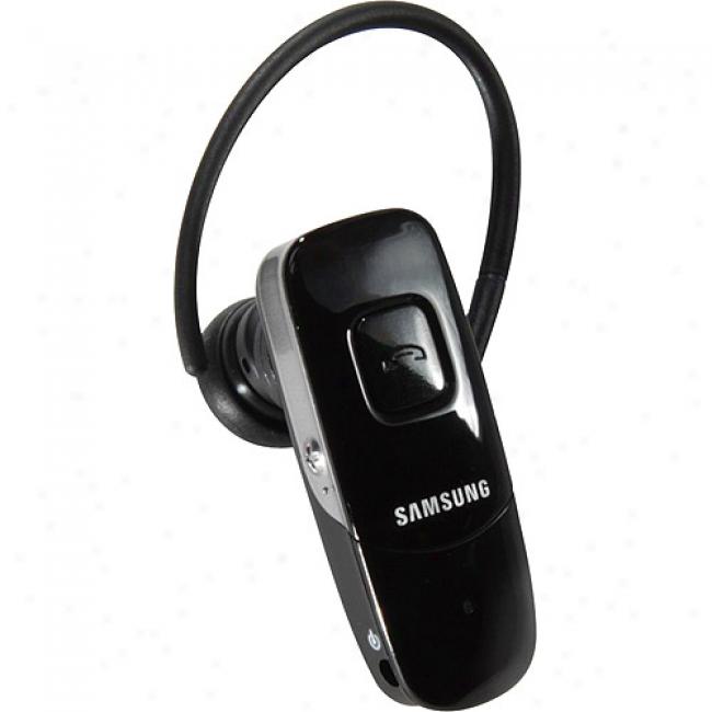 Samsung Wep700 Ultra-thin Blue5ooth Headset, Negro