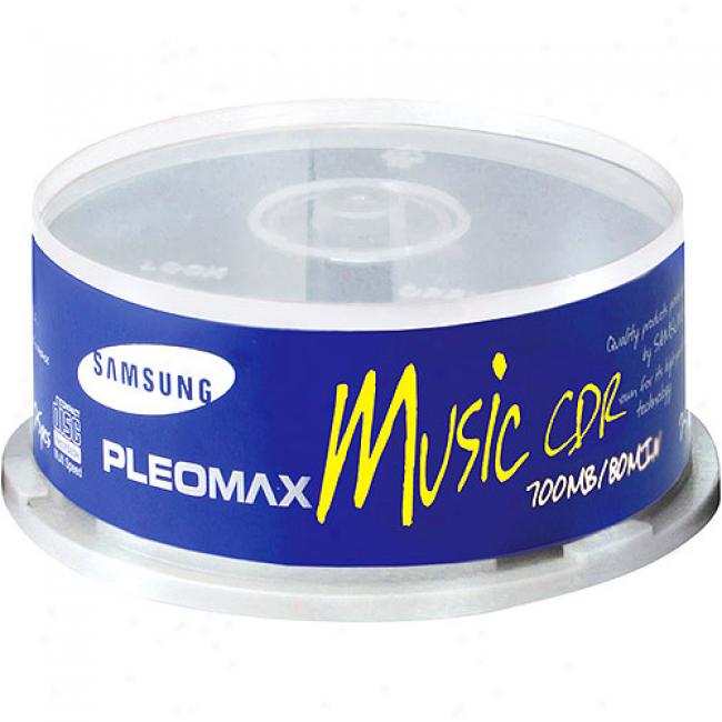 Samsung Write-once Cd-r For Audio - 25 Disc Spinele