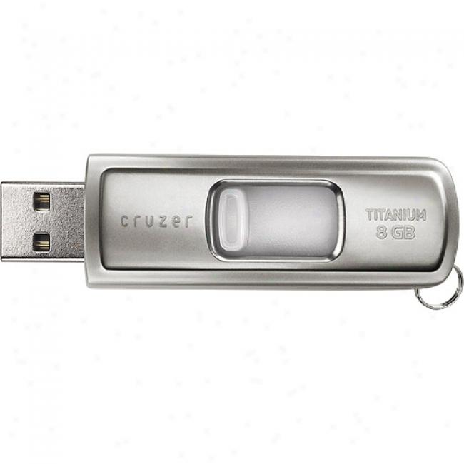 Sandisk 16gb Cruzer Titanium Usb Pocket/flash Drive