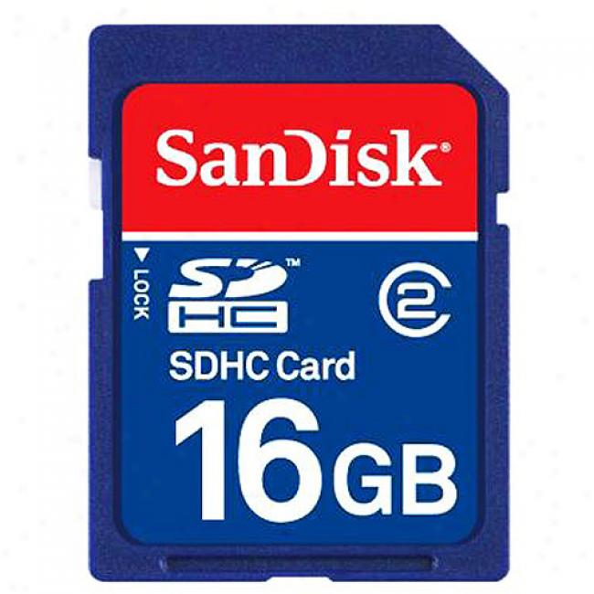 Sandisk 16gb Secure Digital Hc Memory Card