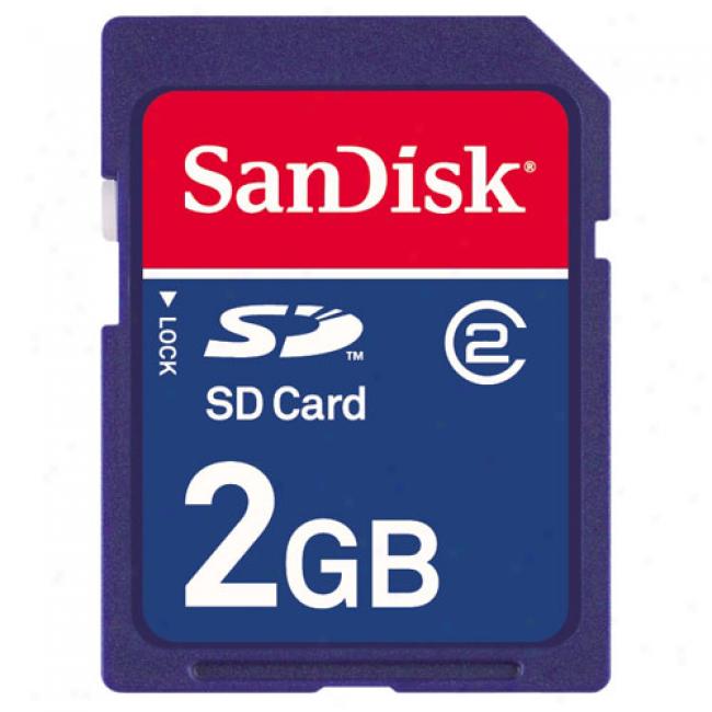 Sandisk Standard 2gb Secure Digital Card