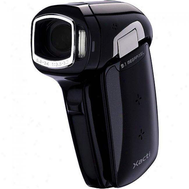 Sanyo Xacti Vpc-cg9 Black Digital Camcorder,5x Optical Zoom, Sdhc Memory Card Slot