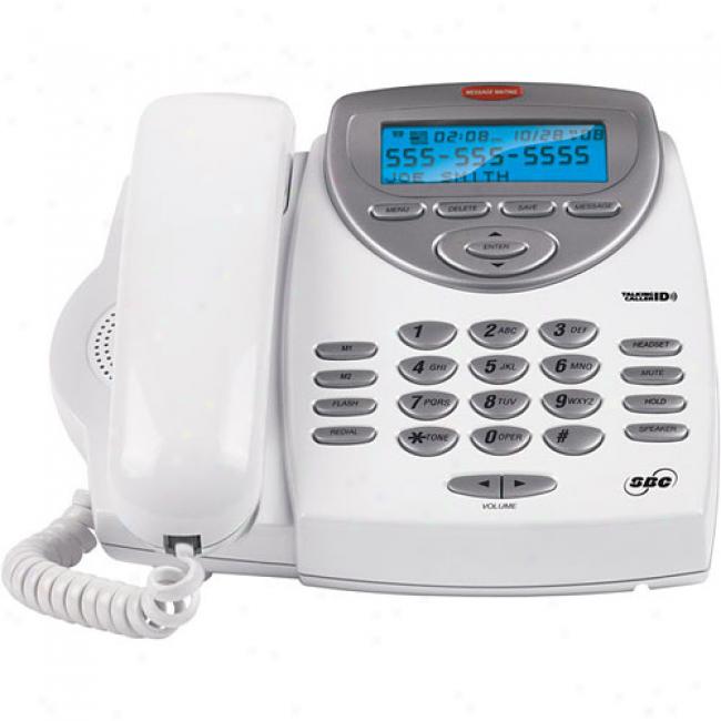 Sbc Multi-function Telephone With Talking Caller Id, Sbc-116