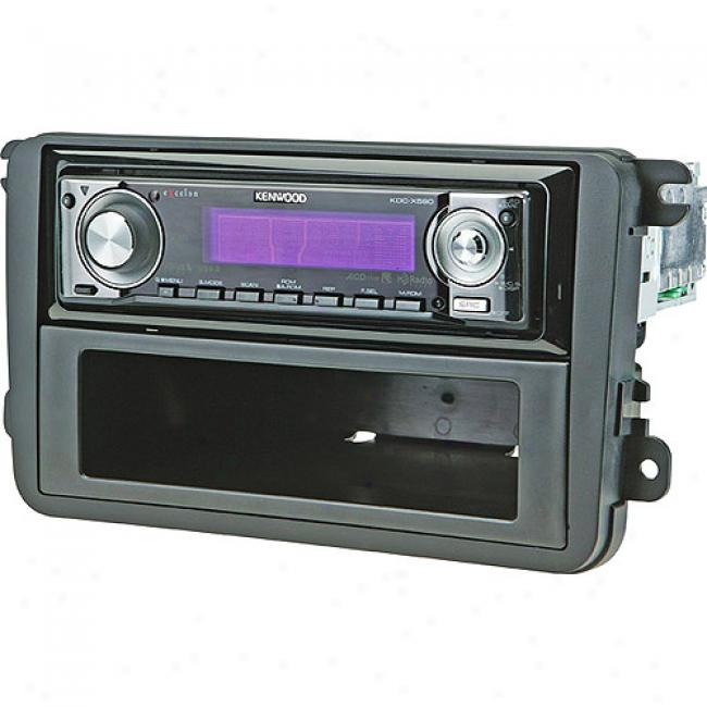 Scosche Din/double-din Kit In the place of 2006-up Volkswagens
