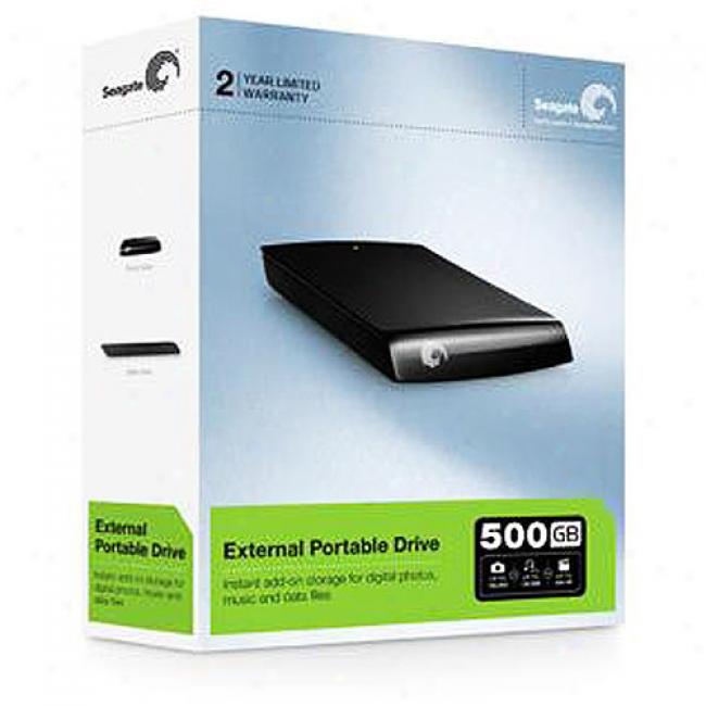Seagat3 500gb External Portable Carriage-road
