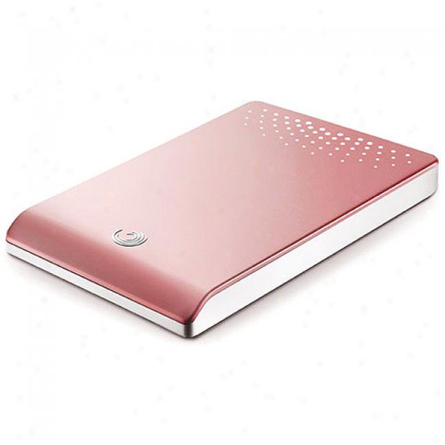 Seagate Freeagent Go Drive, 320gb 5400rpm - Pink