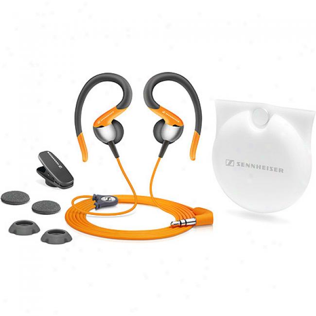 Sennheiser Sport Ii Water-resistant Ear Clip Earphones With In-line Volume Control