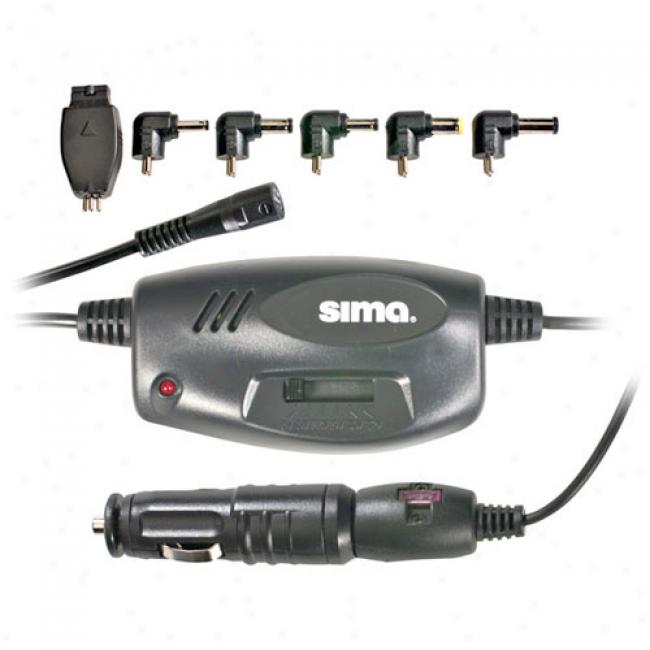 Sima Universal Portable Dvd Dc Adapter, Sup-75