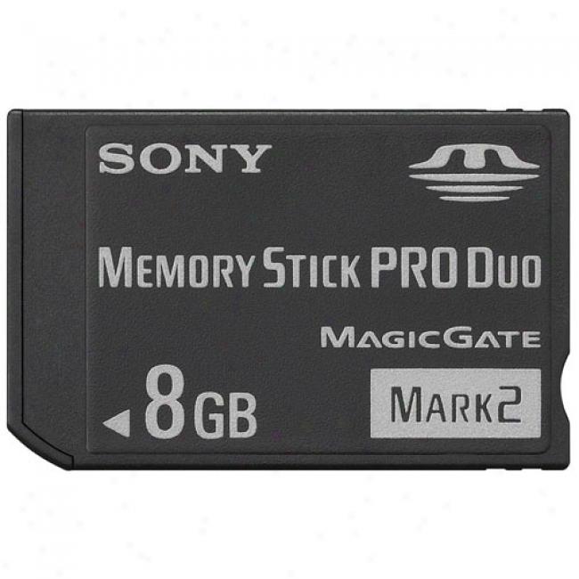 Sony 8gb Memory Stick Pro Duo Mark 2