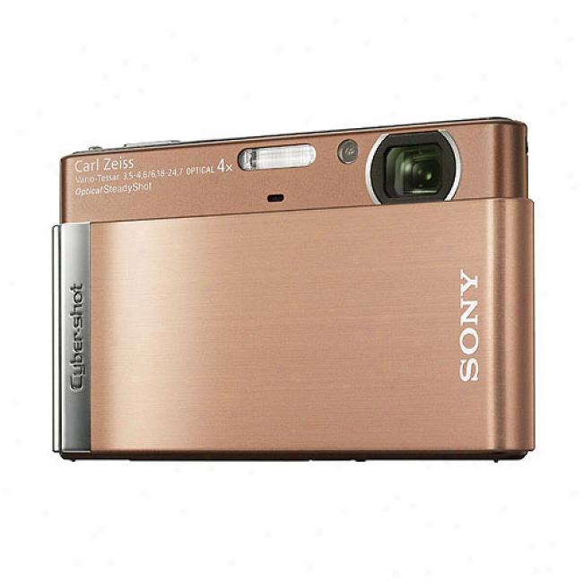 Sony Cyber-shot Dsc-t90 Bronze 12 Mp Digital Camera With 4x Optical Zoom, 3.0