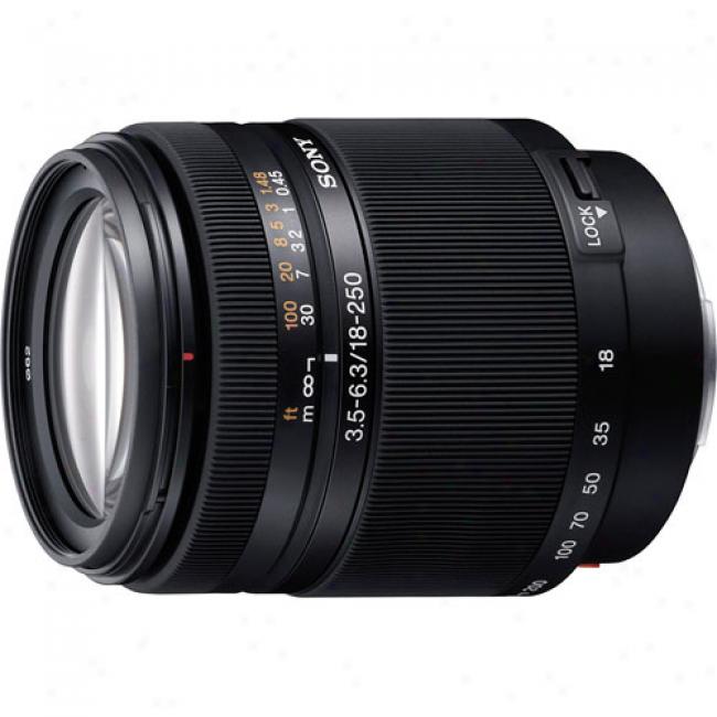 Snoy Dt 18-250mm F/3.5-6.3 High Magnification Zoom Lens For Sony Alpha Digital Slr