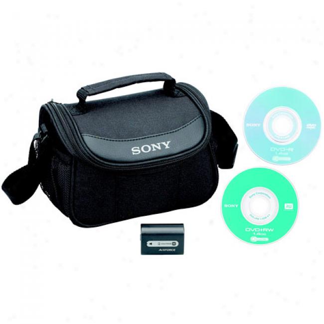 Sony Handycam Dvd Camcorder Starter Kit