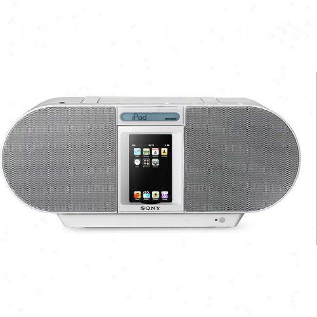 SonyZ s-s4ipwhite Cd Boombod For Ipod And Iphone