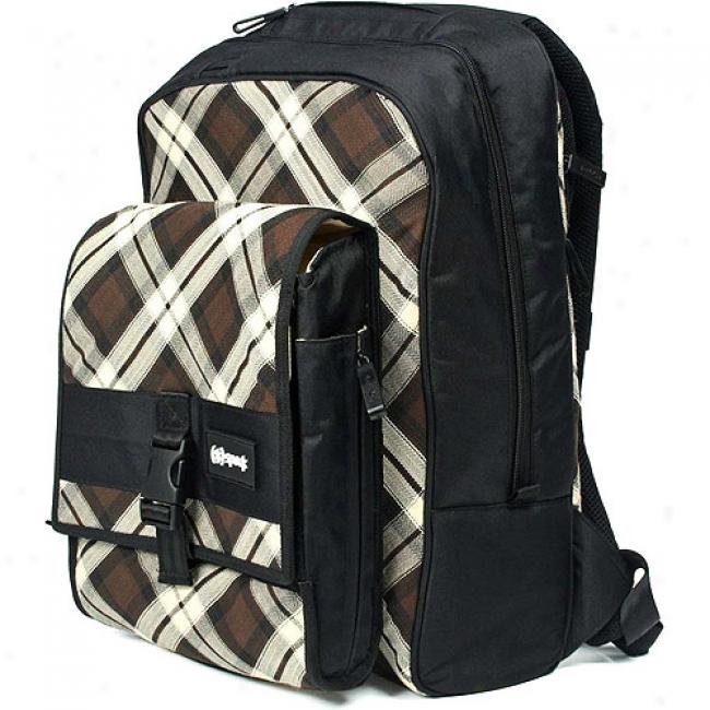 Speck Aftpack Notebook Backpack - Brown Plaid
