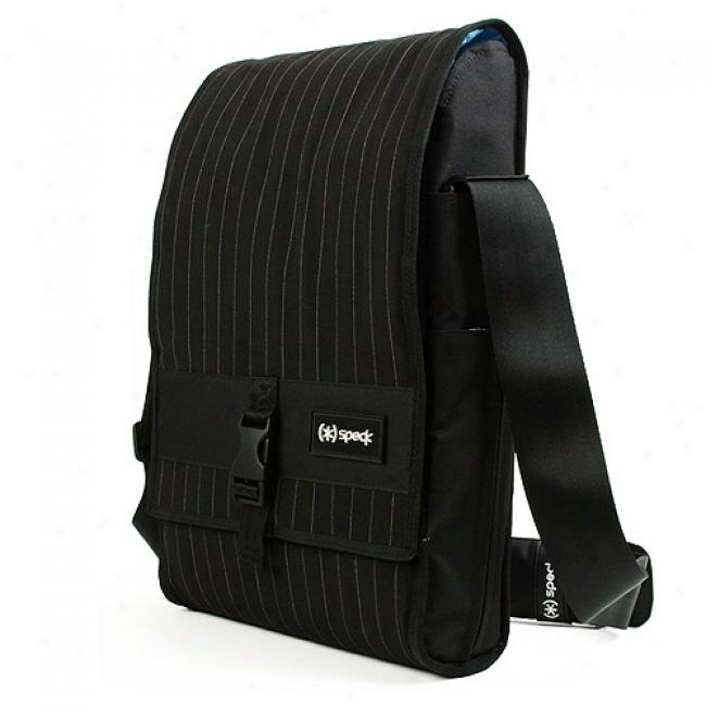 Speck PortpackN otebook Shoulder Bag - Black Pinstripe