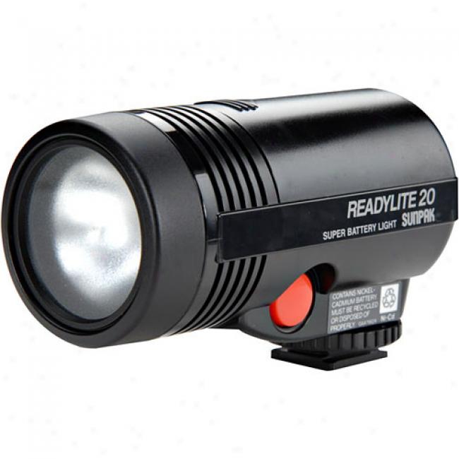 Sunpak Readylight 15-watt Close Cordless Video Light For Camcorders