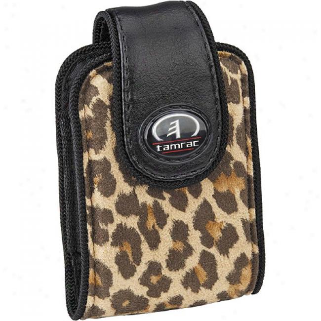 Tamrac Safari Cawe 3431 Ultra-compact Digital Camera Or Cell Phone Bag, Leopard