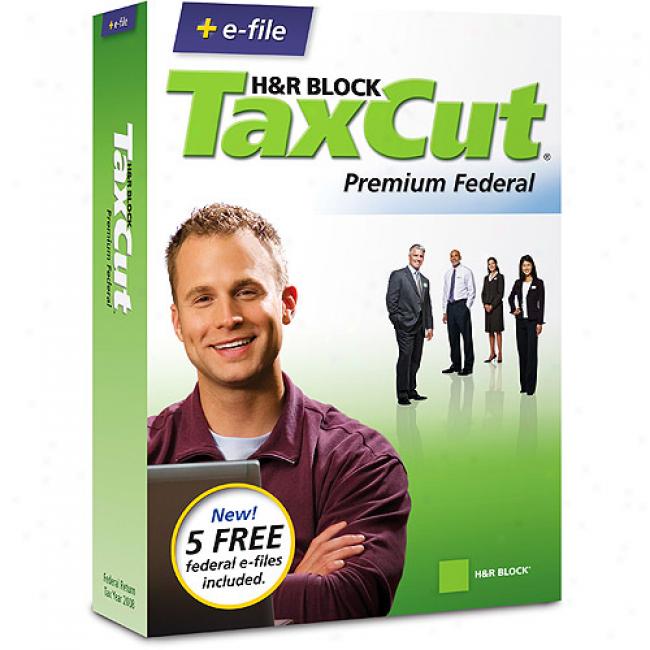 Taxcut 08 Premium Federal + Efile