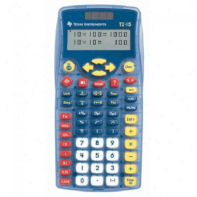 Texas Instruments Ti-15 Explorer Calculator