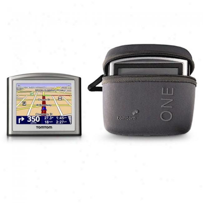 Tomtom One 3rd Edition Gps Bundled W/ Tomtom Carry Bag ($10 With exception)