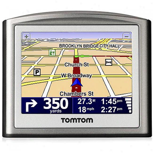 Tomtom One-s Edition Auto Gps With Sppken Road Names