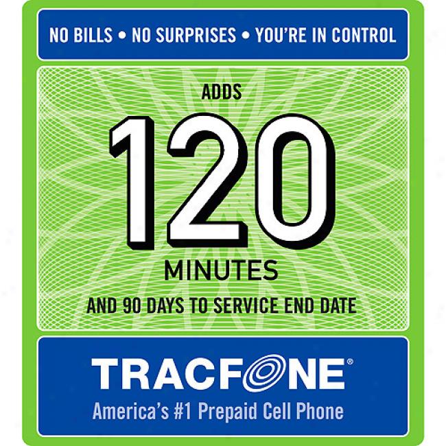 Tracfone 120-minute Airtime Card
