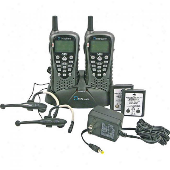 Trisquare Tsx300-2vp Exrs Extreme Radio Service Two-way Radio Pair With Accessories