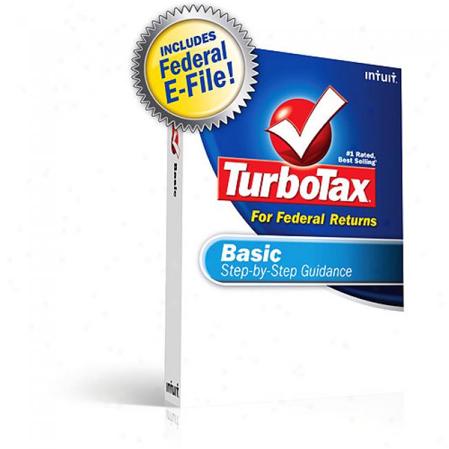 Turbotax Basic Federal + Federal E-fole 2008