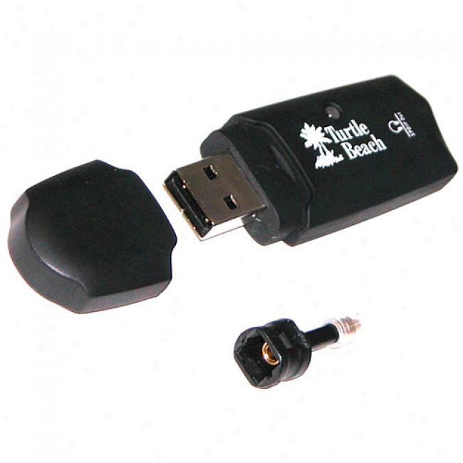 Turtle Beach Audio Advantage Micro 5.1 Audio Sound Usb Adapter