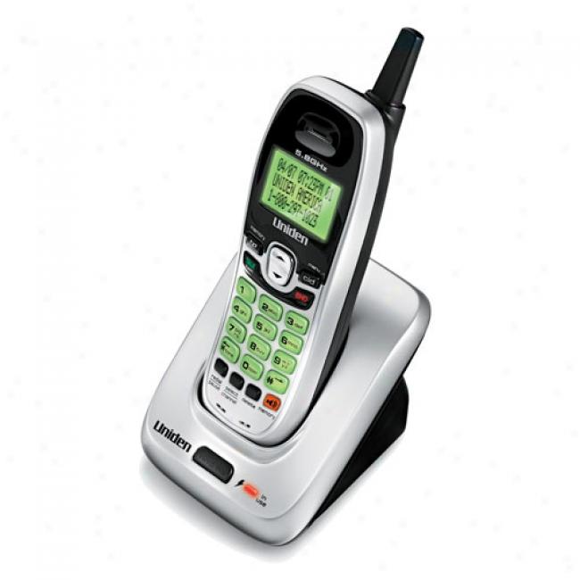 Uniden 5.8 Ghz Cordless Phone W/ Caller Id, Exi8560