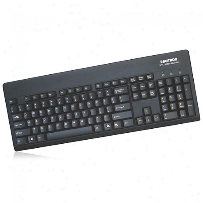 Unotron Spillseal Washable Antibacterial Keyboard