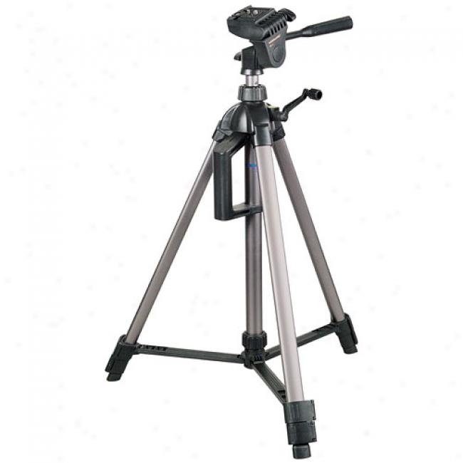 Vanguard Mk Series Heavy-duty Tripod With 3-way Fluid Panhead And Carrying Handle
