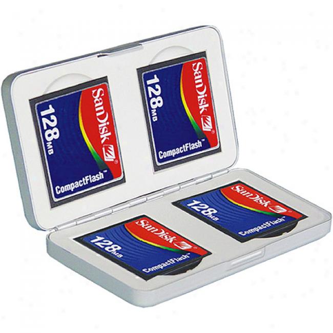 Vanguard Plastic State For 4 Compactflash Memory Cards