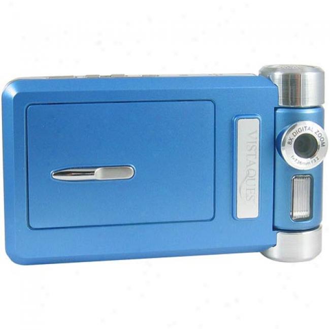 Vistaquest Dv-8 Blue Digital Camcorder