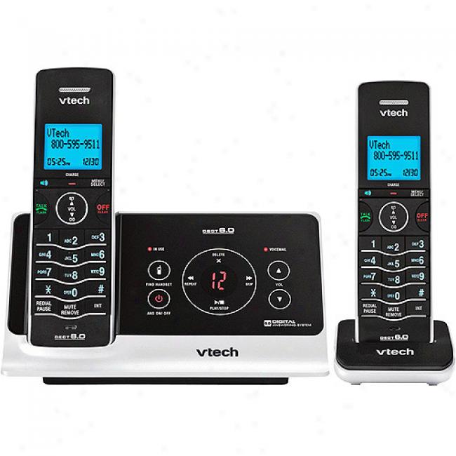 Vtech Dect 6.0 Cordless Phone With Caller Id And Itad - 2 Handsets