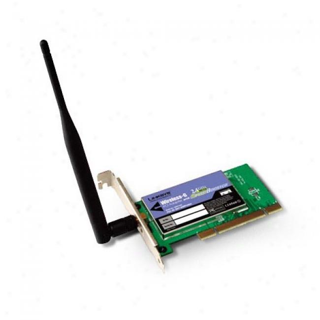 Wireless-g 54mbps Pci Adapter