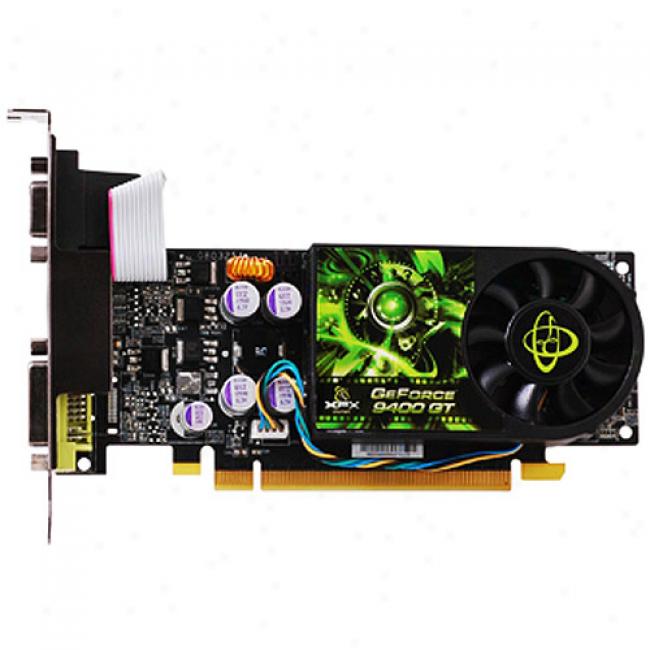 Xfx Geforce 9400gt Pci-e 2.0 512mb Ddr Video Card With Dvi And Tv Output, Pvt94gyhh1