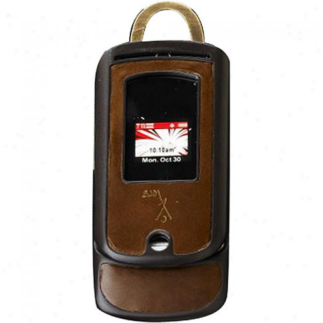 Yors Outdoo rBrown Molded Case For Motorola Krzr