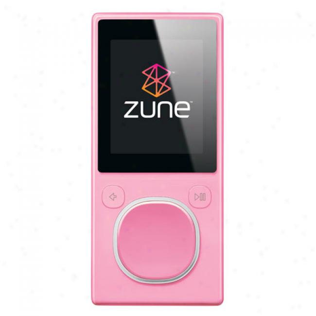 Zune 4gb Mp3 Video Player, Pink