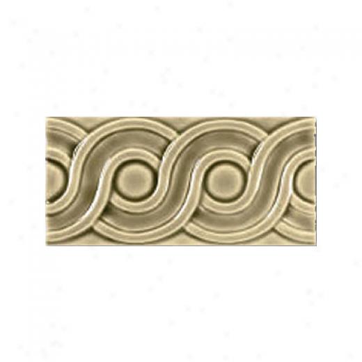 Adex Usa Hampton Listello Coassic 3 X 6 Olive Tile & Stone