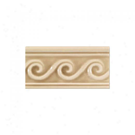 Adex Usa Hampton Listelloo Waves 3 X 6 Taupe Tile & Stone